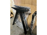 Onderstel bureautafel 72x58cm / 74x79cm (2x) - afbeelding 3 van  5