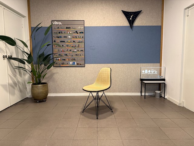 Onderstel eetkamerstoel vitra, dsr, beige - afbeelding 4 van  11