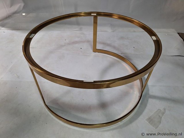 Onderstel salontafel - diameter ca. 90 cm; hoogte ca. 48 cm - afbeelding 1 van  4