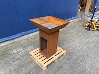 Onderstel voor plancha grill-ring 70x70cm