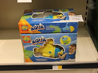 Onderzeeboot aqua, zes stuks. - afbeelding 1 van  2