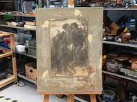 Onduidelijk techniek genaamd primavera, naar een ontwerp van de nederlandse kunstenaar matthijs maris (1839–1917) - afbeelding 1 van  8