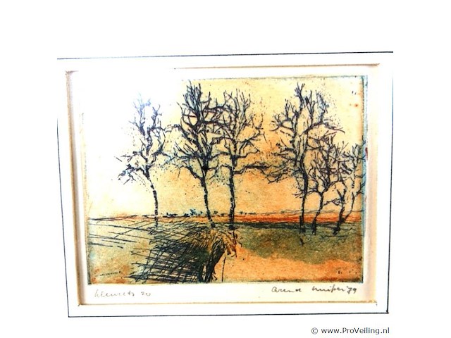 Onduidelijke techniek. gesigneerd - afbeelding 2 van  5