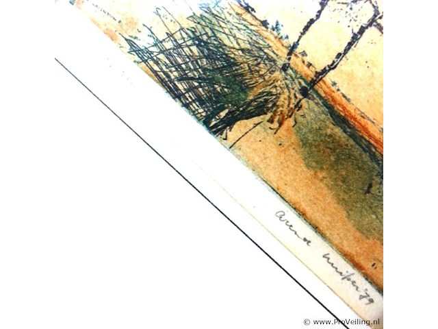 Onduidelijke techniek. gesigneerd - afbeelding 3 van  5