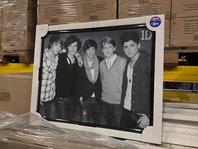 One direction schilderij (144x) - afbeelding 1 van  3