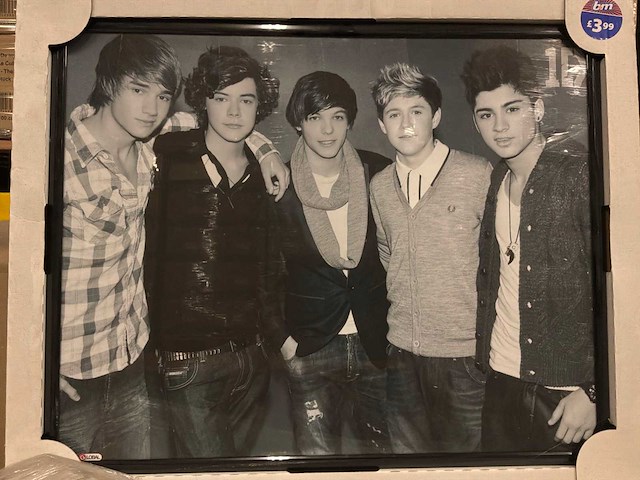 One direction schilderij (144x) - afbeelding 2 van  3