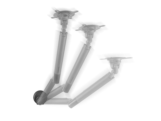 One for all dm7110 designline universele monitorarm grijs - afbeelding 3 van  4