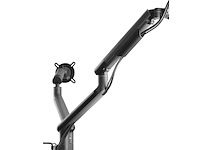 One for all dm7210 designline universele dubbele monitorarm grijs - afbeelding 1 van  4