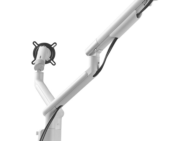 One for all dm7220 universele dubbele monitorarm - 2 monitoren - vesa 100 x 100 - wit - afbeelding 4 van  4