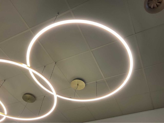 One light led circle ring hanglamp - afbeelding 1 van  8
