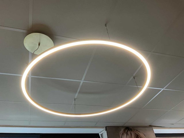 One light led circle ring hanglamp - afbeelding 1 van  11