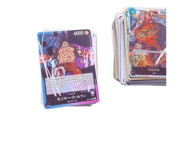 One piece - grote partij kaarten collectie ca.700 kaarten - afbeelding 4 van  5