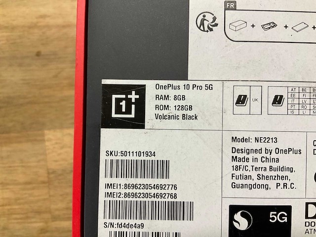 Oneplus 10 pro mobiele telefoon - afbeelding 3 van  4