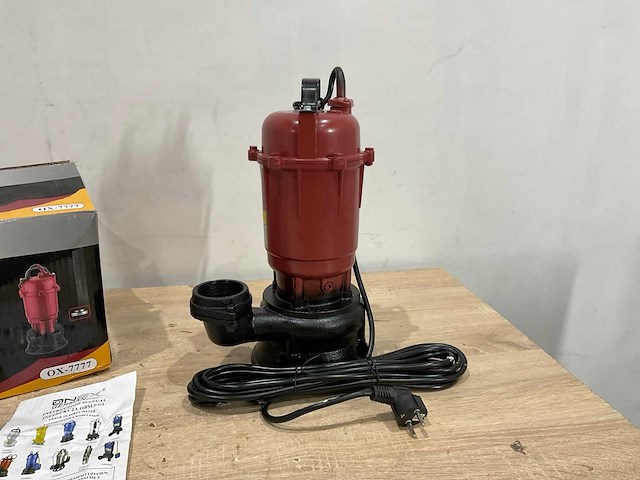 Onex - ox-7777 - vuilwaterpomp - afbeelding 9 van  10