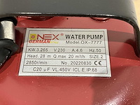 Onex - ox-7777 - vuilwaterpomp - afbeelding 6 van  10