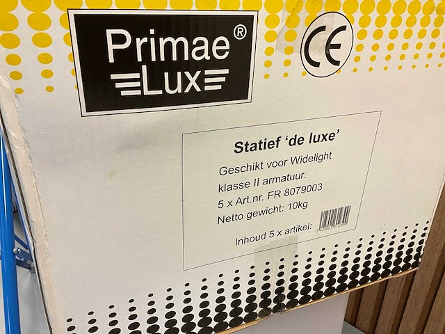 “ongebruikt” 16x pallet bos bouwlampen en statieven - afbeelding 3 van  22