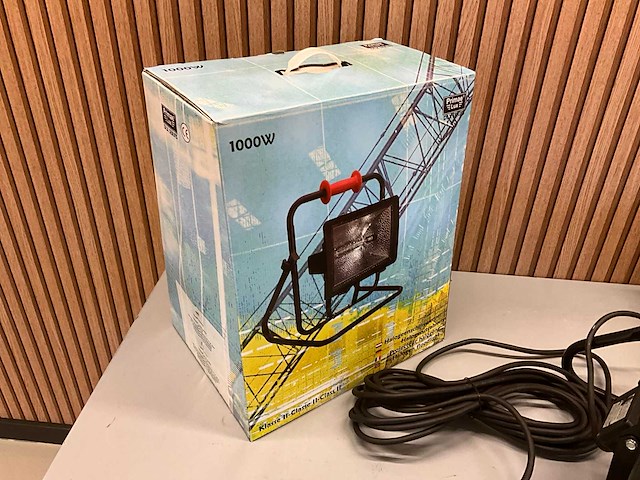 “ongebruikt” 16x pallet bos bouwlampen en statieven - afbeelding 18 van  22