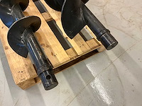 Ongebruikt 2x boor tbv hydraulische grondboor - afbeelding 2 van  10