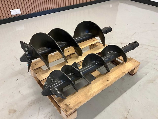 Ongebruikt 2x boor tbv hydraulische grondboor - afbeelding 1 van  10
