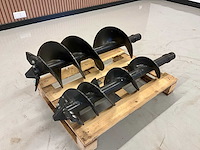 Ongebruikt 2x boor tbv hydraulische grondboor - afbeelding 1 van  10