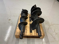 Ongebruikt 2x boor tbv hydraulische grondboor - afbeelding 5 van  10