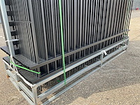 Ongebruikt 74m1 compleet hekwerk 2 meter hoog - afbeelding 9 van  10