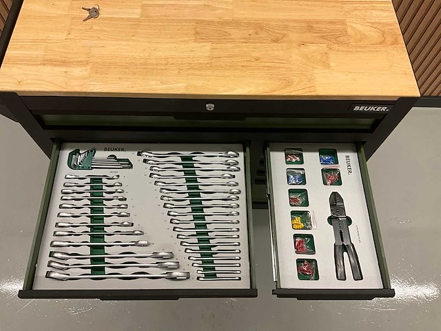 Ongebruikt beuker xtra big xxl gevulde gereedschapswagen - afbeelding 12 van  13