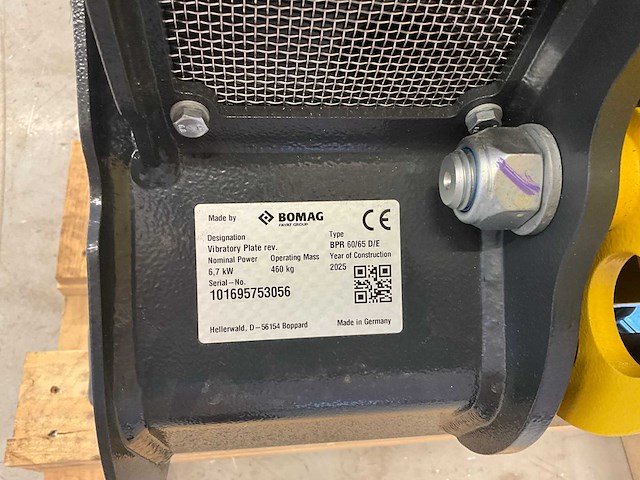 Ongebruikt bomag bpr60/65de trilplaat - afbeelding 7 van  15