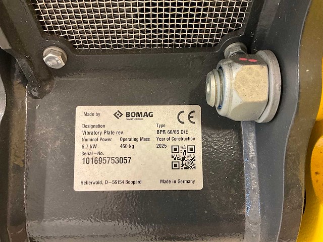 Ongebruikt bomag bpr60/65de trilplaat - afbeelding 8 van  16