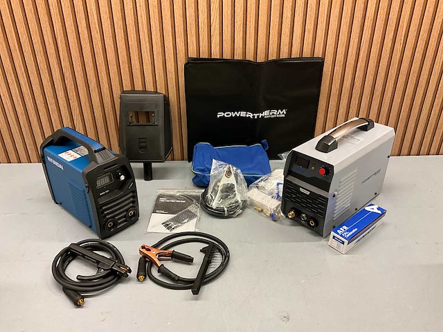 Ongebruikt hyundai mma-160 lasapparaat + powertherm xp45 plasmasnijder set - afbeelding 1 van  9