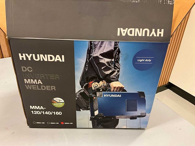 Ongebruikt hyundai mma-160 lasapparaat + powertherm xp45 plasmasnijder set - afbeelding 8 van  9