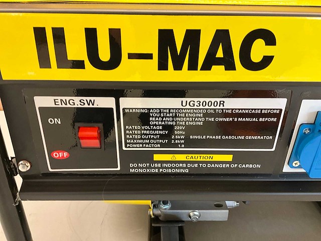 Ongebruikt ilu-mac ug3000r stroomgenerator - afbeelding 7 van  9