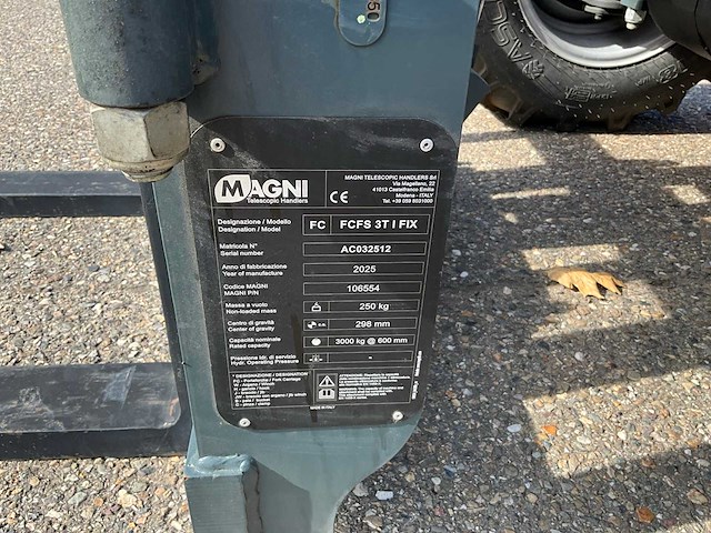 Ongebruikt magni th 3.6 turbo 35 km/h telescopic handlers - afbeelding 15 van  35