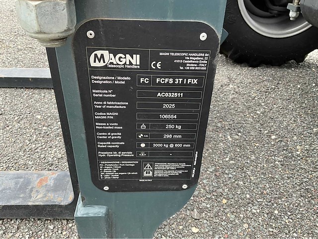 Ongebruikt magni th 3.6 turbo 35 km/h telescopic handlers - afbeelding 13 van  39