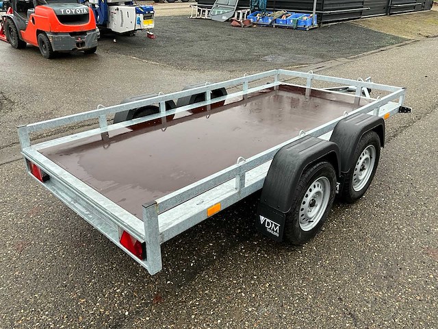 Ongebruikt vdm trailers tandemas aanhangwagen - afbeelding 13 van  17