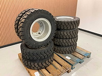 Ongebruikt wacker neuson ew65 mobiele graafmachine wielenset - afbeelding 1 van  8