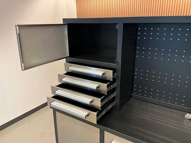 Ongebruikt werkplaats opbergkast - afbeelding 10 van  12