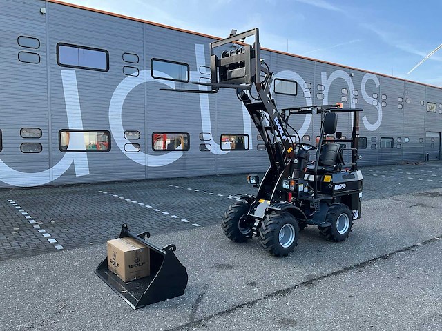 Ongebruikt wolf mini750 mini wiellader - afbeelding 25 van  29