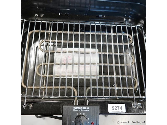 Ongebruikte severin elektrische barbecue - afbeelding 4 van  5