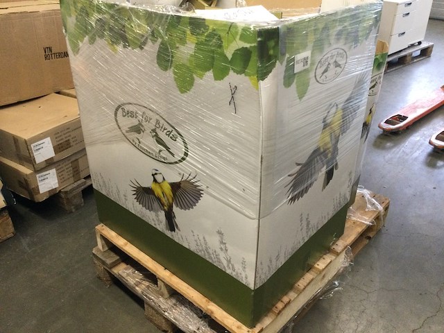 Ongeveer 90 voederhuisjes met pindakaas pot, ed - afbeelding 3 van  3