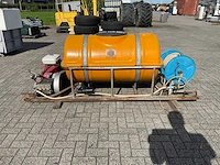 Onkruid tank 500 liter met benzine motor - afbeelding 4 van  11