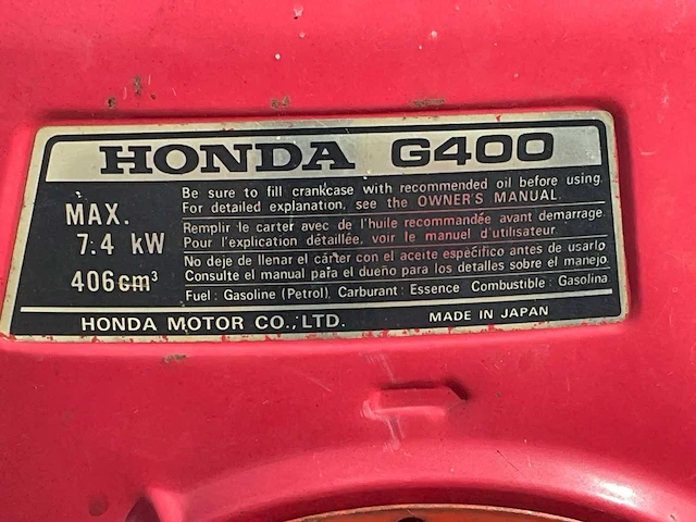 Onkruid tank 500 liter met benzine motor - afbeelding 11 van  11