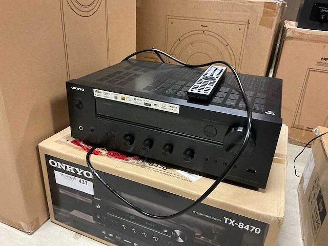 Onkyo tx-8470 receiver - afbeelding 2 van  3