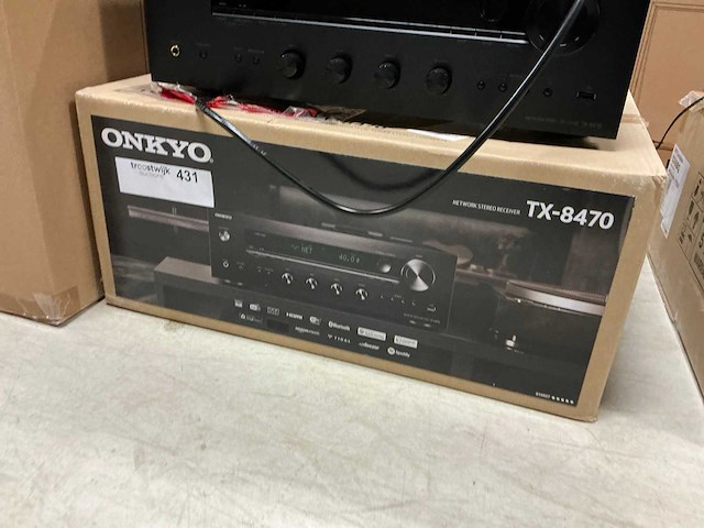 Onkyo tx-8470 receiver - afbeelding 3 van  3