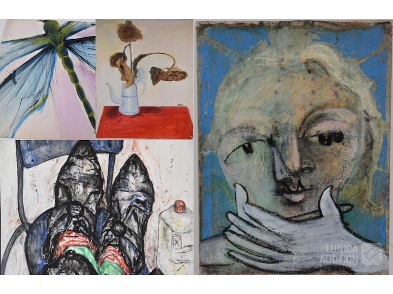 Online veiling van kunst uit privé collectie.