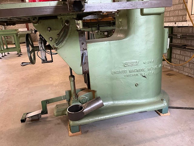 Onsrud w-304 verticale bovenfreesmachine - afbeelding 7 van  22
