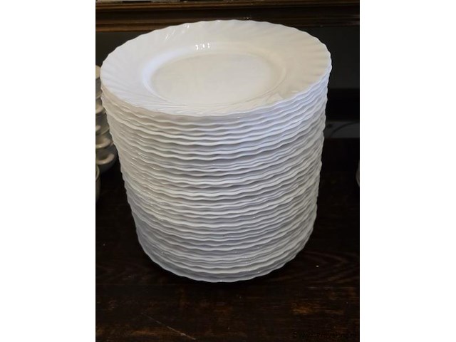 Ontbijtborden - 43 stuks - afbeelding 1 van  1