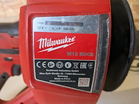 Ontstoppingmachine milwaukee, m12 bdc8 - afbeelding 7 van  10