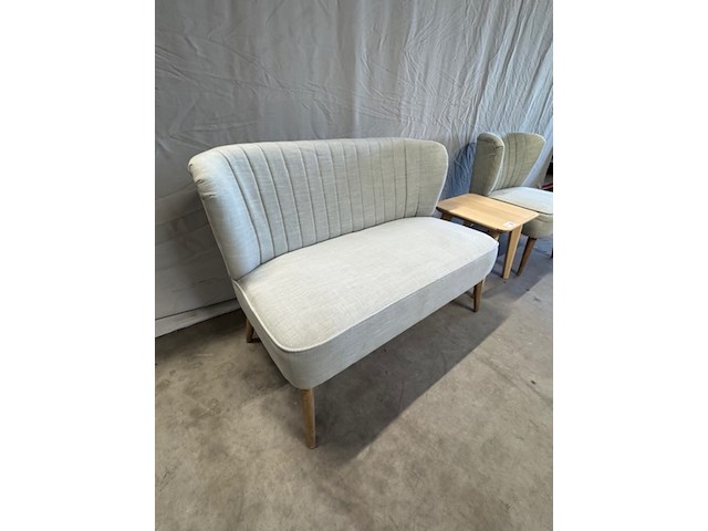 Ontvangstzitje, groengrijs, 3-delig - afbeelding 4 van  5