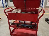 Ontvetterbak powerplus, bouwjaar afm. ca 98x52x90cm - afbeelding 1 van  5